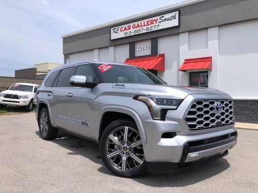 Silver 2023 Toyota Sequoia Capstone