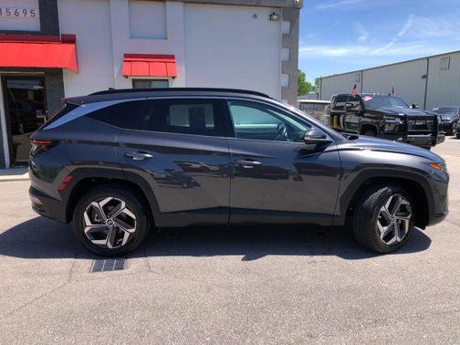 Blue 2023 Hyundai TUCSON Limited