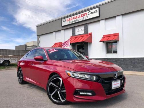 Red 2018 Honda Accord Sport