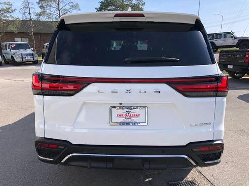 White 2026 Lexus LX 600 F SPORT HANDLING