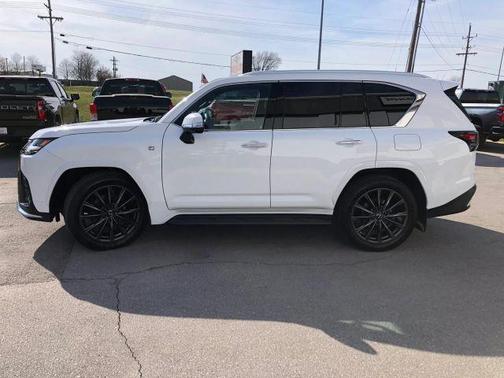 White 2026 Lexus LX 600 F SPORT HANDLING