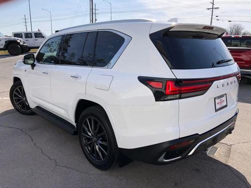 White 2026 Lexus LX 600 F SPORT HANDLING