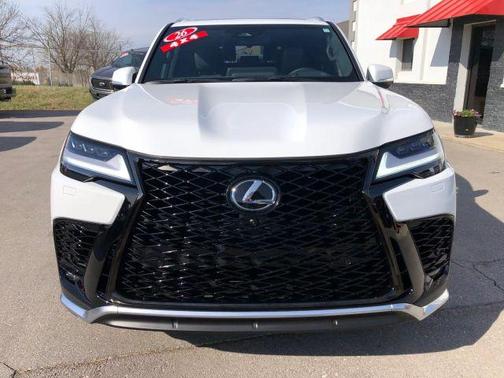 White 2026 Lexus LX 600 F SPORT HANDLING