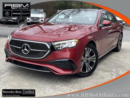 2024 Mercedes-Benz E-Class E 350 4MATIC