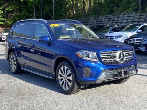 Brilliant Blue Metallic 2018 Mercedes-Benz GLS 450 Base 4MATIC