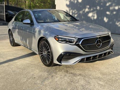Cirrus Silver Metallic 2025 Mercedes-Benz E-Class E 350 4MATIC