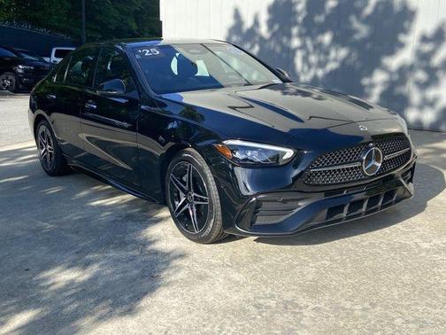 Black 2025 Mercedes-Benz C-Class C 300