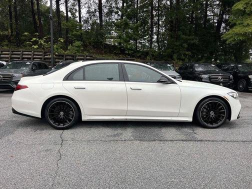 Diamond White 2023 Mercedes-Benz S-Class S 580 4MATIC