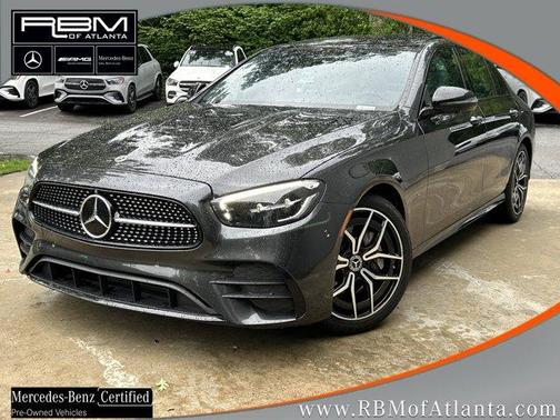 Graphite Gray Metallic 2023 Mercedes-Benz E-Class E 350