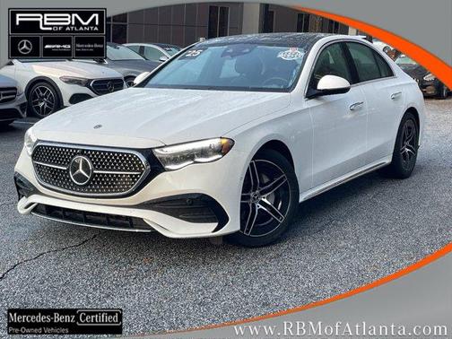 2025 Mercedes-Benz E-Class E 350 4MATIC
