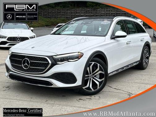 MANUFAKTUR Moonlight White Metallic 2024 Mercedes-Benz E-Class E 450 4MATIC