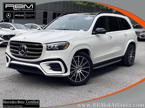 Polar White 2025 Mercedes-Benz GLS 580 Base 4MATIC