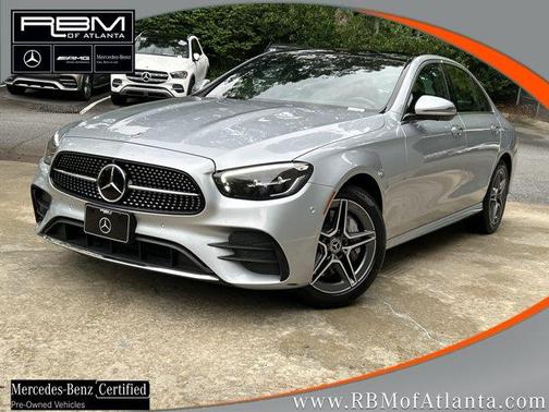 Cirrus Silver Metallic 2023 Mercedes-Benz E-Class E 350 4MATIC