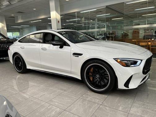 MANUFAKTUR Moonlight White Metallic 2024 Mercedes-Benz AMG GT 63 S E Performance