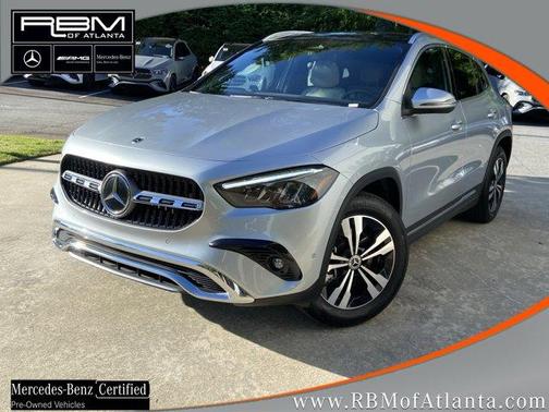 Cirrus Silver Metallic 2025 Mercedes-Benz GLA 250 Base