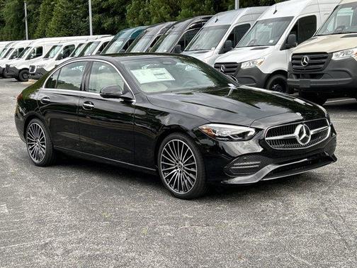 Black 2026 Mercedes-Benz C-Class C 300 4MATIC