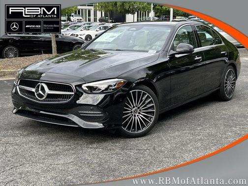 Black 2026 Mercedes-Benz C-Class C 300 4MATIC
