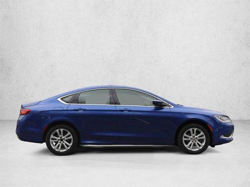 Vivid Blue Pearlcoat 2015 Chrysler 200 Limited