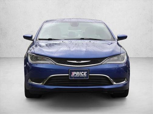 Vivid Blue Pearlcoat 2015 Chrysler 200 Limited