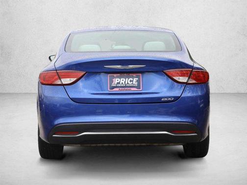 Vivid Blue Pearlcoat 2015 Chrysler 200 Limited