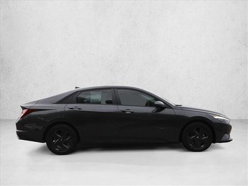 Portofino Gray 2021 Hyundai ELANTRA SEL