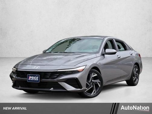 Gray 2024 Hyundai ELANTRA SEL
