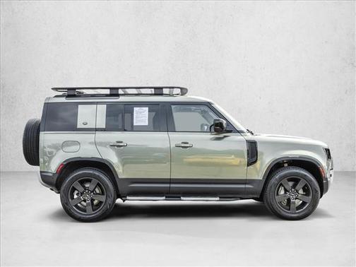 Pangea Green Metallic 2022 Land Rover Defender 110 SE