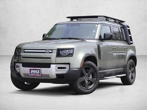 Pangea Green Metallic 2022 Land Rover Defender 110 SE