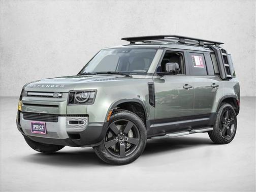 Pangea Green Metallic 2022 Land Rover Defender 110 SE