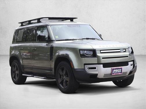 Pangea Green Metallic 2022 Land Rover Defender 110 SE