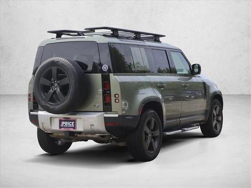 Pangea Green Metallic 2022 Land Rover Defender 110 SE
