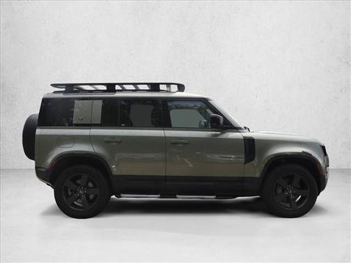 Pangea Green Metallic 2022 Land Rover Defender 110 SE