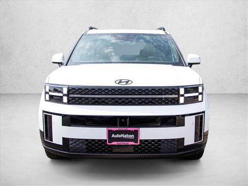 Serenity White 2026 Hyundai SANTA FE HEV Calligraphy
