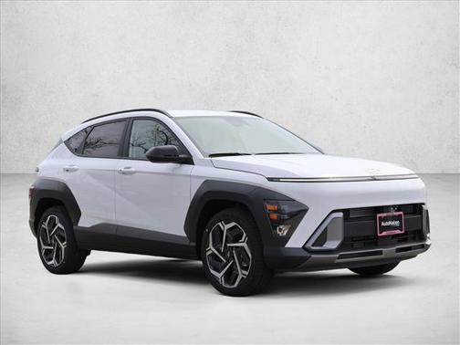 Atlas White 2026 Hyundai KONA SEL Premium