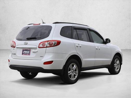 Frost White Pearl 2012 Hyundai SANTA FE GLS