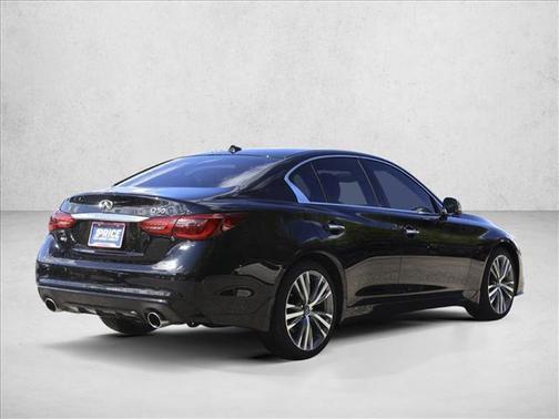 Black Obsidian 2021 INFINITI Q50 3.0t SENSORY