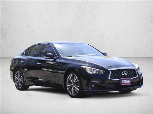 Black Obsidian 2021 INFINITI Q50 3.0t SENSORY