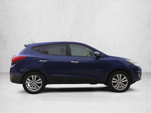 Iris Blue 2012 Hyundai TUCSON Limited