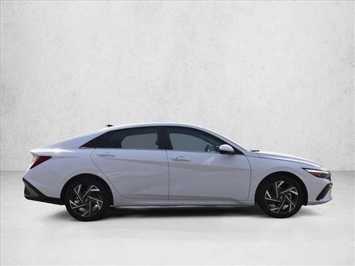 Serenity White 2025 Hyundai ELANTRA SEL