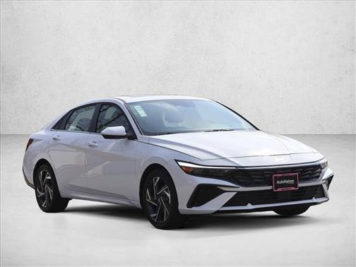 Serenity White 2025 Hyundai ELANTRA SEL