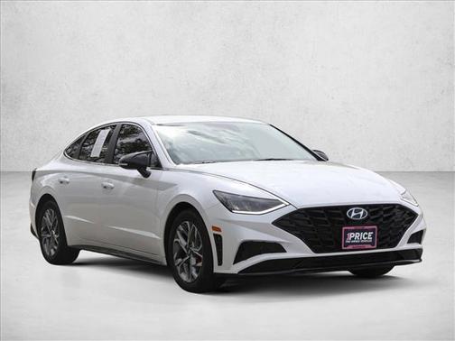 Serenity White 2023 Hyundai SONATA SEL