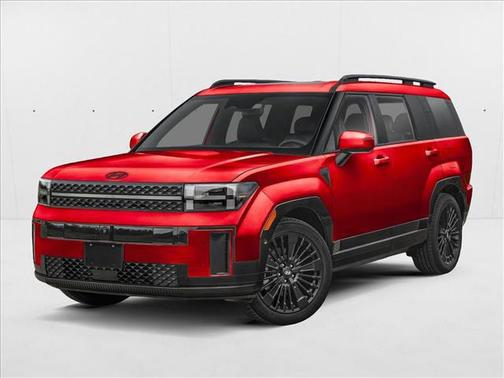 Ultimate Red 2026 Hyundai SANTA FE HEV Calligraphy