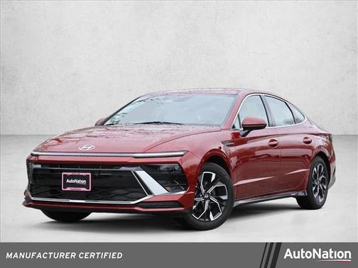 Ultimate red 2025 Hyundai SONATA SEL