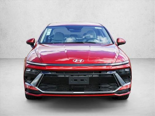 Ultimate red 2025 Hyundai SONATA SEL