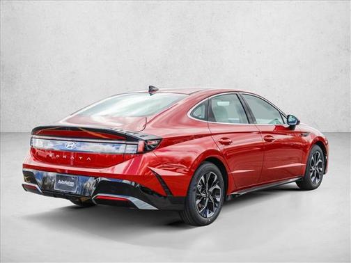 Ultimate red 2025 Hyundai SONATA SEL