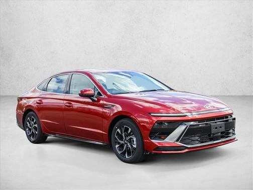 Ultimate red 2025 Hyundai SONATA SEL