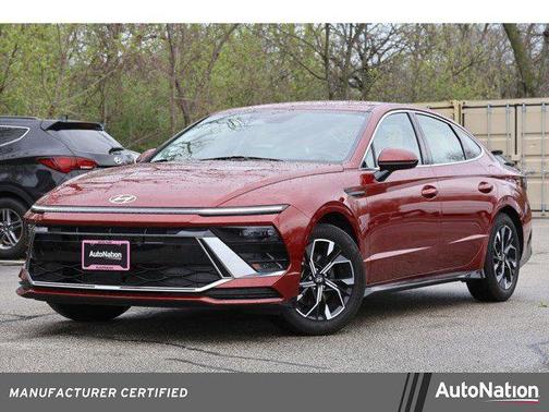 Ultimate red 2025 Hyundai SONATA SEL