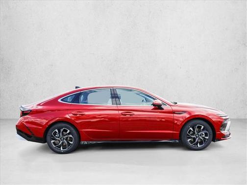 Ultimate red 2025 Hyundai SONATA SEL