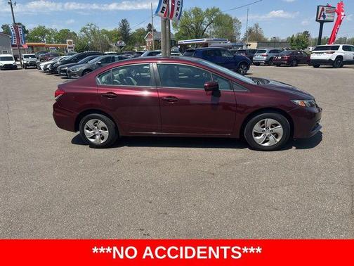 Crimson Pearl 2015 Honda Civic LX