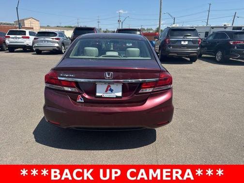 Crimson Pearl 2015 Honda Civic LX